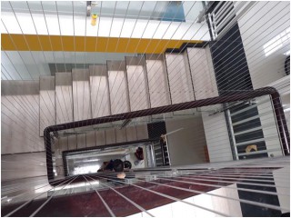 Lưới an toàn  cầu thang bảo vệ cầu thang nhà phố, trường mầm non
